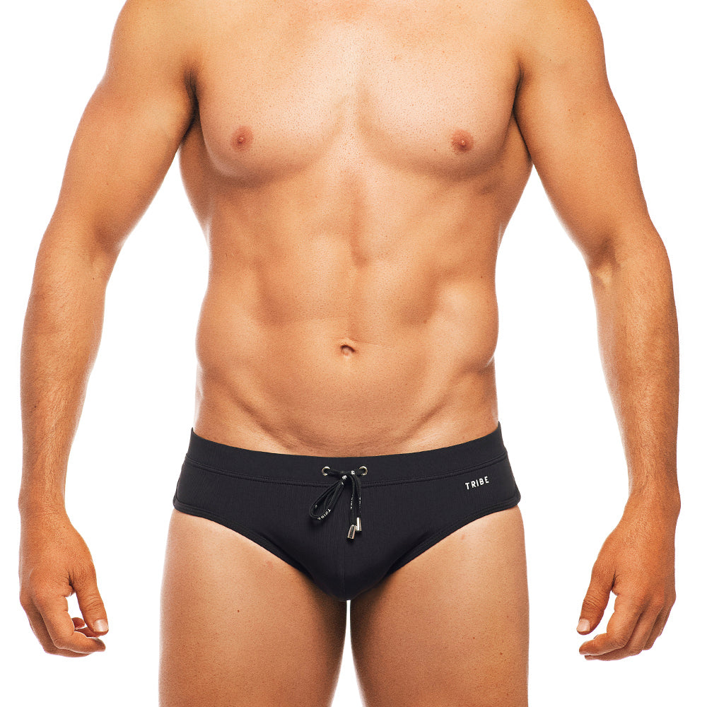 Brighton Ribbed - Lo Rise Swim Brief