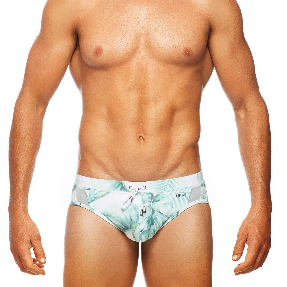Positano Palms - Lo Rise Swim Brief