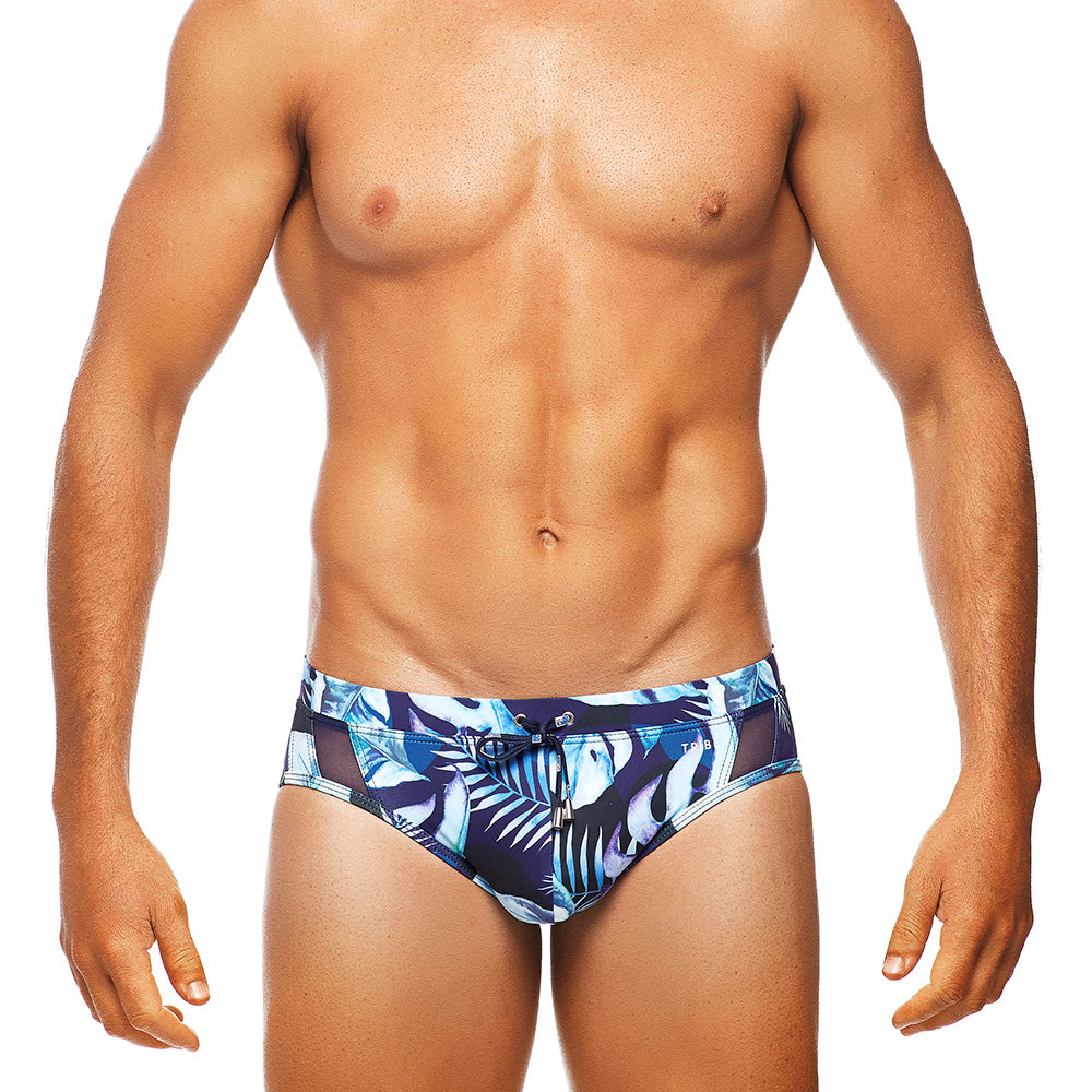 Positano Palms - Lo Rise Swim Brief