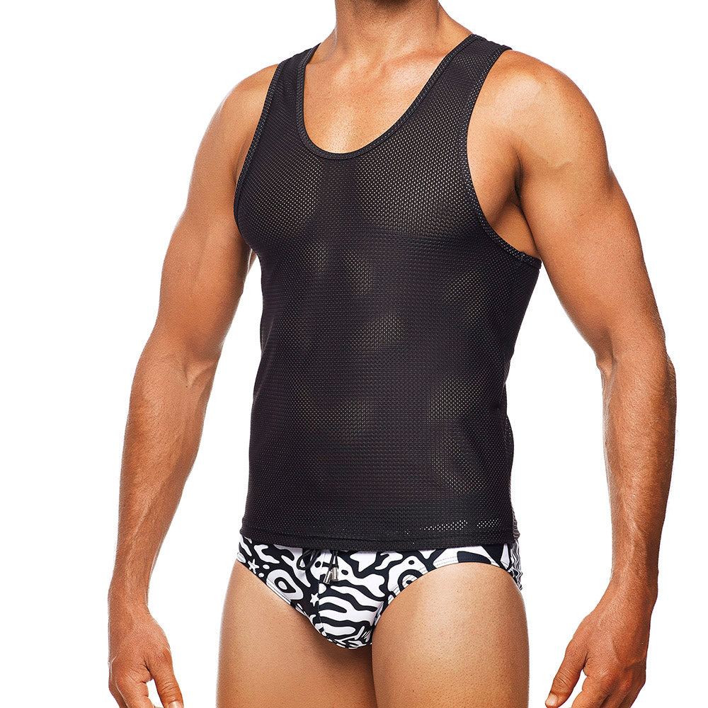 Montenegro Mesh Tank – Tribe Australia - Main Image