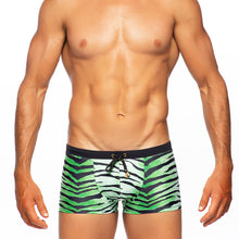 Load image into Gallery viewer, Tiger - Green - Swim Trunk