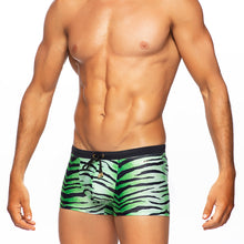 Load image into Gallery viewer, Tiger - Green - Swim Trunk