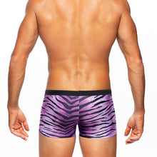 Load image into Gallery viewer, Tiger - Purple - Swim Trunk