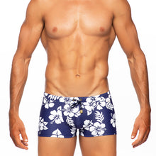 Load image into Gallery viewer, Aloha - Navy - Swim Trunk