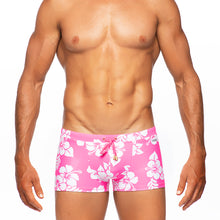 Load image into Gallery viewer, Aloha - Pink - Swim Trunk