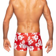 Load image into Gallery viewer, Aloha - Red - Swim Trunk