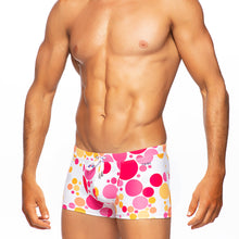 Load image into Gallery viewer, Bubbles - Pink / Orange - Swim Trunk