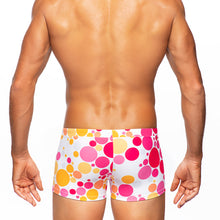 Load image into Gallery viewer, Bubbles - Pink / Orange - Swim Trunk