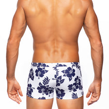 Load image into Gallery viewer, Hula - White / Navy - Swim Trunk