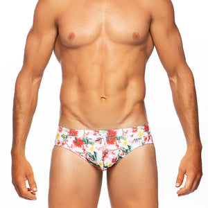 Lei - Full Print - Lo Rise Swim Brief