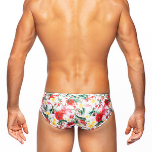 Lei - Full Print - Lo Rise Swim Brief