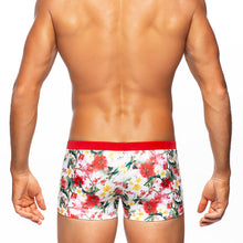 Load image into Gallery viewer, Lei - Print / Red - Swim Trunk