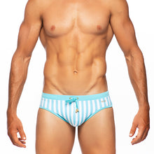 Load image into Gallery viewer, Saint Martin - Sky - Lo Rise Swim Brief