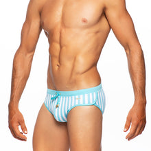 Load image into Gallery viewer, Saint Martin - Sky - Lo Rise Swim Brief