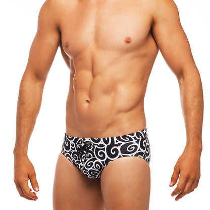 Tribe Swirl - Lo Rise Swim Brief