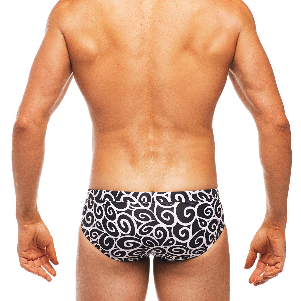 Tribe Swirl - Lo Rise Swim Brief
