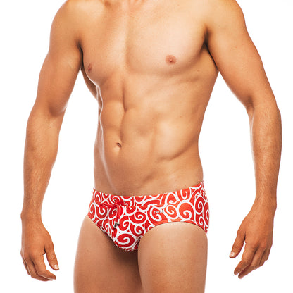 Tribe Swirl - Lo Rise Swim Brief