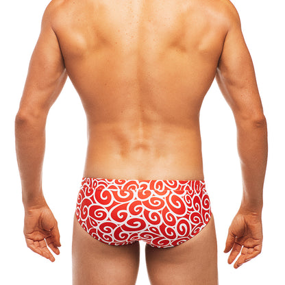 Tribe Swirl - Lo Rise Swim Brief