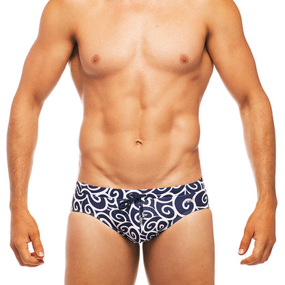 Tribe Swirl - Lo Rise Swim Brief