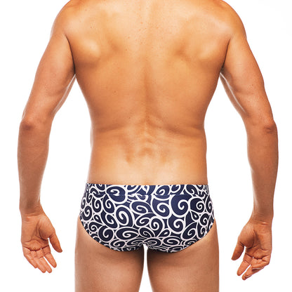 Tribe Swirl - Lo Rise Swim Brief