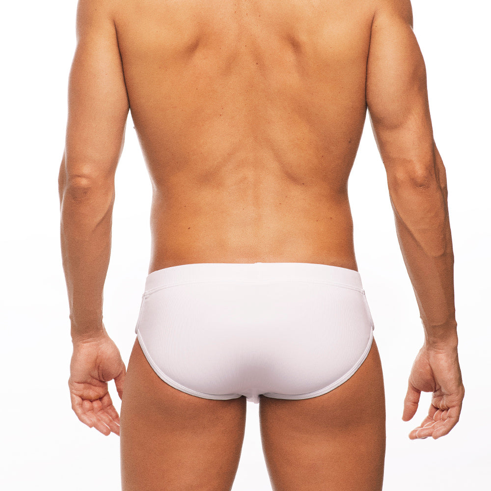 Brighton Ribbed - Lo Rise Swim Brief