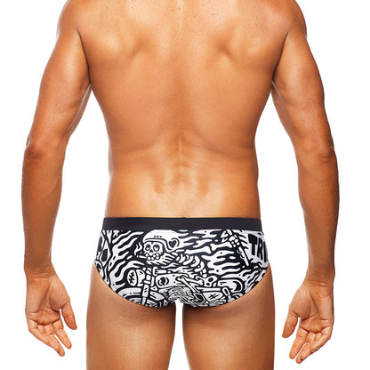 Rebel - Lo Rise Swim Brief