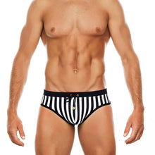 Load image into Gallery viewer, Saint Martin - Black - Lo Rise Swim Brief
