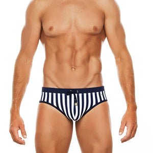 Saint Martin - Navy - Lo Rise Swim Brief