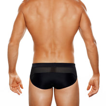 Load image into Gallery viewer, Montenegro - Black - Lo Rise Swim Brief