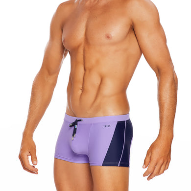 Barbados - Purple / Navy - Trunk - Tribe Australia