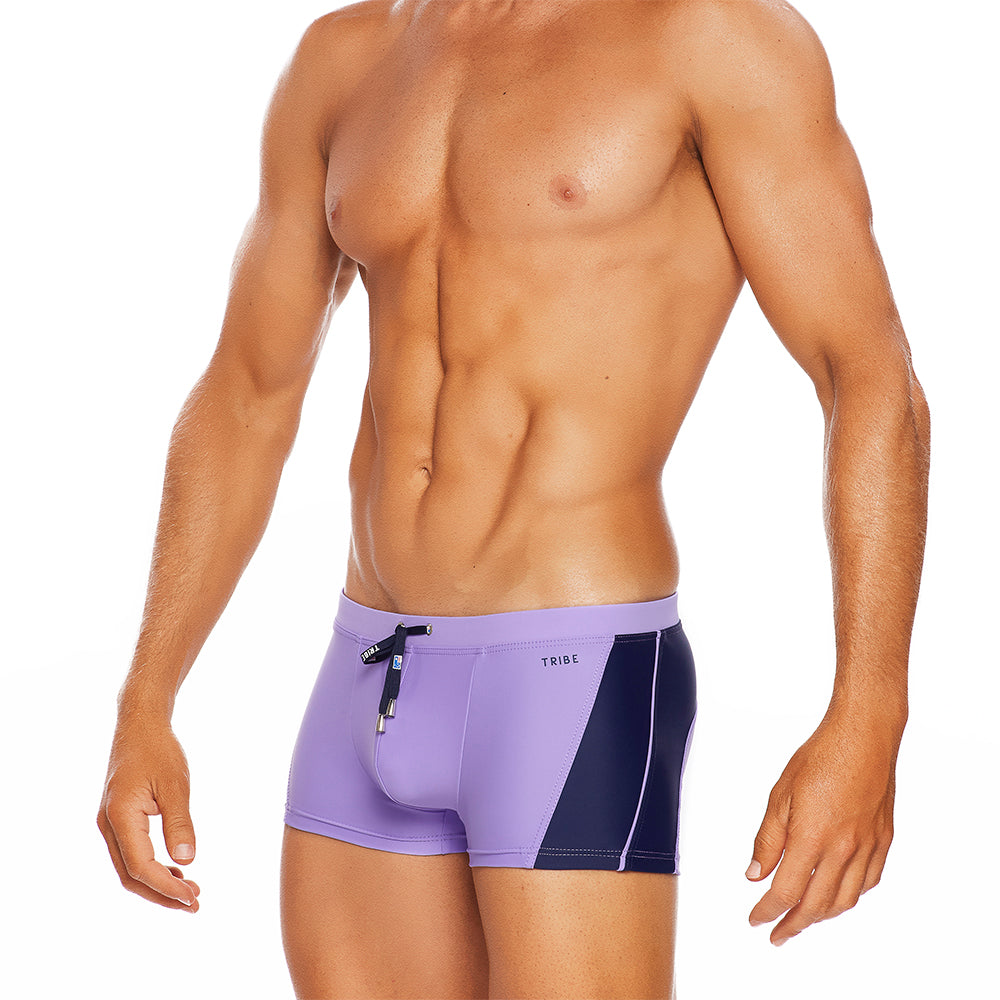 Barbados - Purple / Navy - Trunk - Tribe Australia