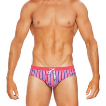 Load image into Gallery viewer, Havana - Candy Stripe - Lo Rise Swim Brief