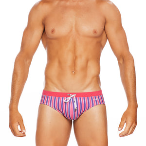 Havana - Candy Stripe - Lo Rise Swim Brief