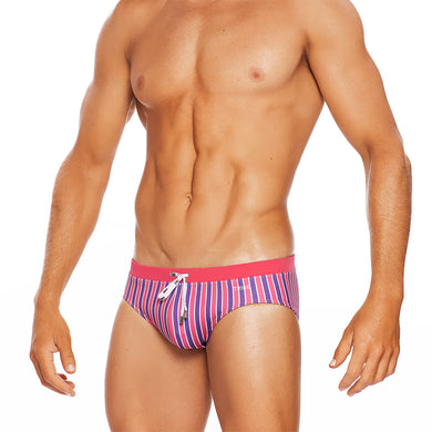 Havana - Candy Stripe - Lo Rise Swim Brief