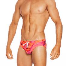 Load image into Gallery viewer, Honolulu - Pink - Lo Rise Swim Brief