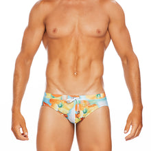 Load image into Gallery viewer, Honolulu - Blue - Lo Rise Swim Brief