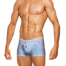 Load image into Gallery viewer, Illusion - Blue Snake - Swim Trunk