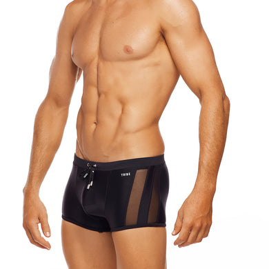 Positano - Black - Swim Trunk
