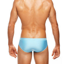 Load image into Gallery viewer, Sparkle - Sky Blue - Lo Rise Swim Brief