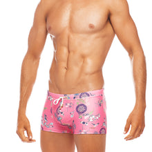 Load image into Gallery viewer, Macau - Pink Cherry Blossom  - Swim Trunk