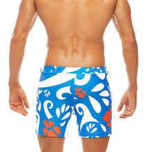 Load image into Gallery viewer, Pacific - Blue / White / Red - Swim Short