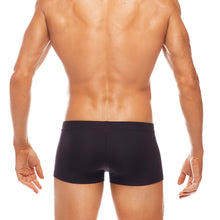Load image into Gallery viewer, Ribbed - Black  - Swim Trunk