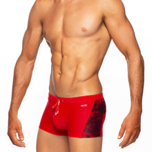 Load image into Gallery viewer, Bora Bora - Red - Swim Trunk