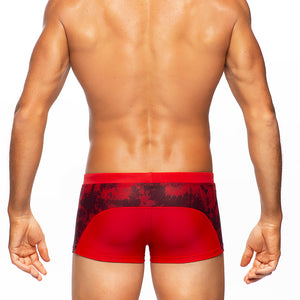 Bora Bora - Red - Swim Trunk