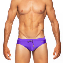 Load image into Gallery viewer, Sparkle - Purple - Lo Rise Swim Brief