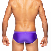 Load image into Gallery viewer, Sparkle - Purple - Lo Rise Swim Brief
