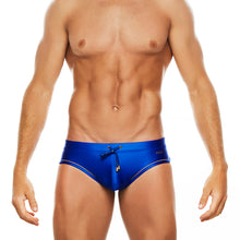 Load image into Gallery viewer, Monte Carlo - Electric Blue - Lo Rise Swim Brief